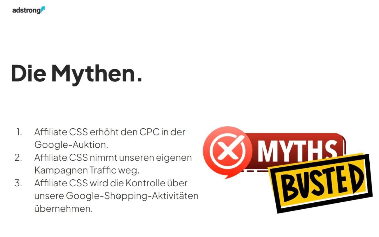 Drei Mythen rund um Affiliate CSS