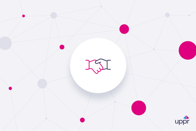 Handschlag als Symbol für ein Affiliate-Netzwerk, von dem Energieanbieter profitieren können