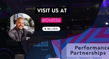 Marcel Schöne, Gründer und Geschäftsführer von uppr, lädt zur OMR 2026 ein